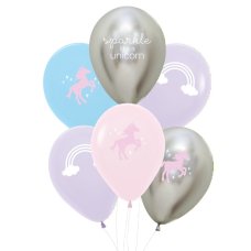 PickABunch 30cm Printed Unicorn P6