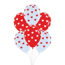 PickABunch 30cm Printed Heart Confettig P6