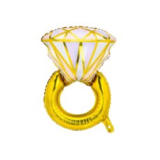 Foil balloon Engagement Ring 60x95cm 1 pkt