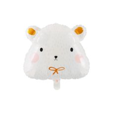 Party Deco Foil BalloonPolar Bear Head 1pkt 51x45CM