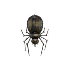 Party Deco Foil Balloon Glossy Black Spider 1pkt 60x101CM