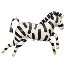 Party Deco Foil Balloon Zebra1pkt 115x85CM