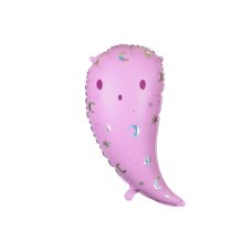 Party Deco Foil Balloon Pink Ghost 1pk 36x60cm