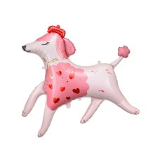 Party Deco Foil Balloon Poodle 1 pk 119x108cm
