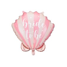 Party Deco Foil Balloon Seashell Bride to be 52x50cm