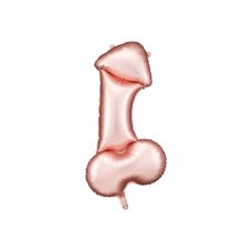 Party Deco Foil Balloon Hens Party Rose Gold 1pkt 56x112cm