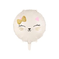 Party Deco Foil Balloon Cat 45cm