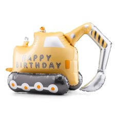 Party Deco Foil Balloon Excavator 76x49cm