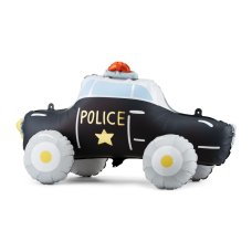 Foil balloon AIR Standing Police Car 90 x 41 cm 1 pkt