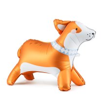 Party Deco Standing Foil Balloon Corgi 88x70cm 1pk