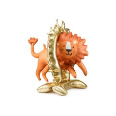 Party Deco Standing Foil Balloon Lion 97x97 cm 1pk