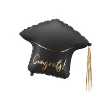 Party Deco Foil Balloon Cap Congratulations 60x55cm 1PK