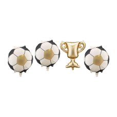 Party Deco Foil Balloon Garlands Trophy w/Balls pk4 33+34cm