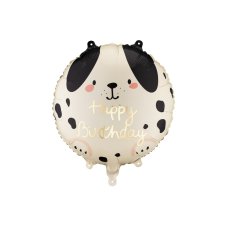Foil balloon Dog Happy Birthday 35x35 cm 1 pkt