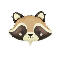 Foil Balloon Raccoon 59x39 cm 1 pkt