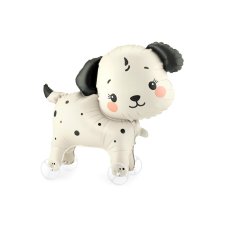 Foil balloon AIR Dog on wheels 70x59 cm 1 pkt