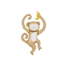 Foil balloon AIR Monkey 51x88 cm 1 pkt
