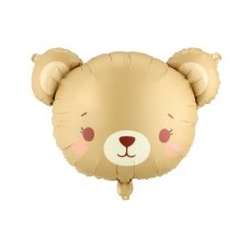 Foil balloon Bear Head 56x40 cm 1 pkt