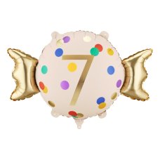 Foil balloon Candy ''7''  61x37 cm 1 pkt