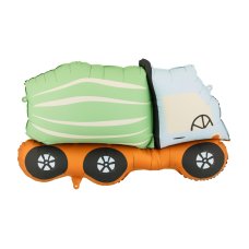 Foil balloon Concrete Mixer 81x48 cm 1 pkt