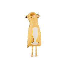 Foil balloon Standing Meerkat 28x70 cm 1 pkt