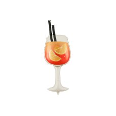 Foil balloon Drink 34x100 cm 1 pkt