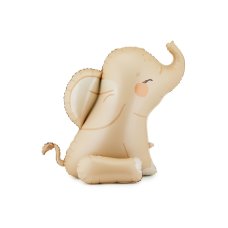 Foil balloon AIR Elephant Sitting 84x90 cm Beige 1 pkt