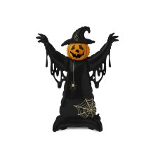 Party Deco Foil Balloon Standing Scarecrow XXL Black 112x152cm 1pkt
