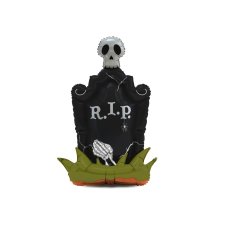 Party Deco Foil Balloon Standing Tombstone XXL Black 75x122cm 1pkt
