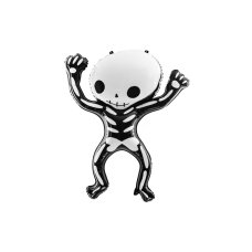 Party Deco Foil Balloon Skeleton 84 x 100cm