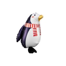Party Deco Foil Balloon Glossy Christmas Penguin 1pkt 29x42CM