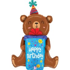 34inch Birthday Smiley Gift Bear Shape P1