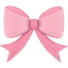 41inch Pretty Pink Bow Shape P1