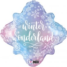Snowflake Wonderland 18'inch Shape P1
