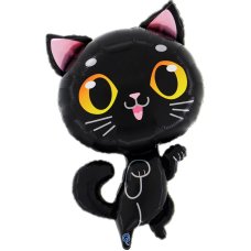 36inch Black Cat Shape P1