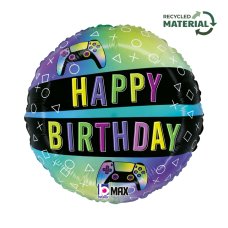 Vivid Gaming Birthday 18inch Round P1