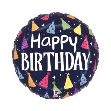 18inch Birthday Party Hats Round P1