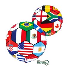 18inch Soccer Ball Nations Round P1