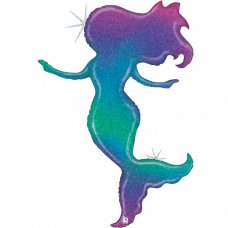 52inch Glitter Mermaid Holographic Shape P1