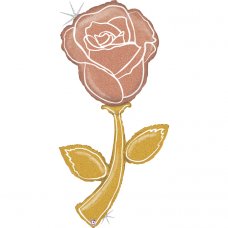 60inch Fresh Pick Rose Gold Rose Shape P1