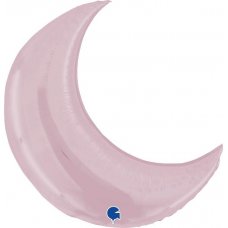 36inch Moon Pastel Pink Shape P1