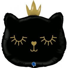 26inch Cat Princess Black Shape P1