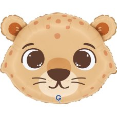 23inch Funny Cheetah Head Shape P1