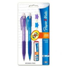 Papermate Pacer Pencil 300 0.7mm w/lead Pack 2