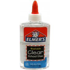 Elmer's Clear Liquid School Glue 148ml Bottle