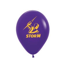 NRL Storm Printed 30cm Balloons 50pk