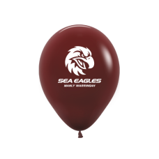 NRL Manly Printed 30cm Balloons 50pk