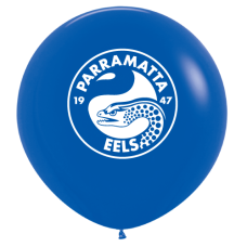 NRL Eels Printed 90cm Jumbo Balloons 1pk