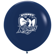 NRL Roosters Printed 90cm Jumbo Balloons 1pk