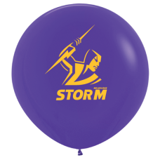NRL Storm Printed 90cm Jumbo Balloons 1pk